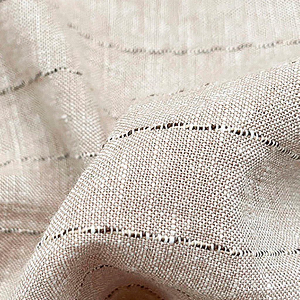 Calça Linho Listrada U03 - UOMO