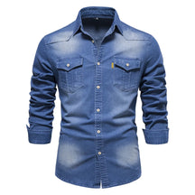 Camisa Casual Denim – UOMO
