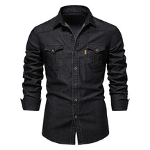 Camisa Casual Denim – UOMO