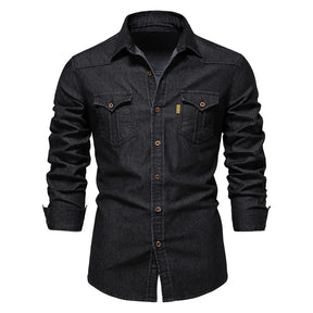 Camisa Casual Denim – UOMO