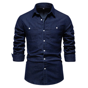 Camisa Denim Contemporânea – UOMO