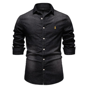 Camisa Casual Denim – UOMO