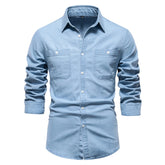 Camisa Denim Contemporânea – UOMO