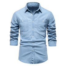 Camisa Denim Contemporânea – UOMO