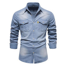 Camisa Casual Denim – UOMO
