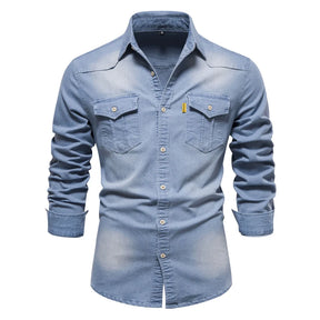 Camisa Casual Denim – UOMO