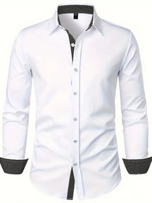 Camisa Slim Casual de Poá – UOMO