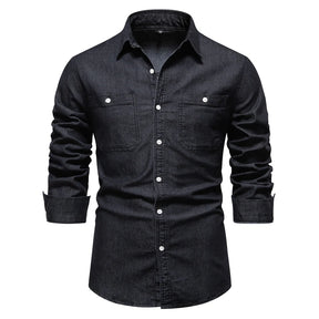 Camisa Denim Contemporânea – UOMO
